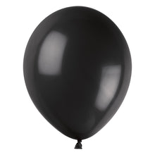 12in Packaged Premium Latex Balloons 50ct - Black