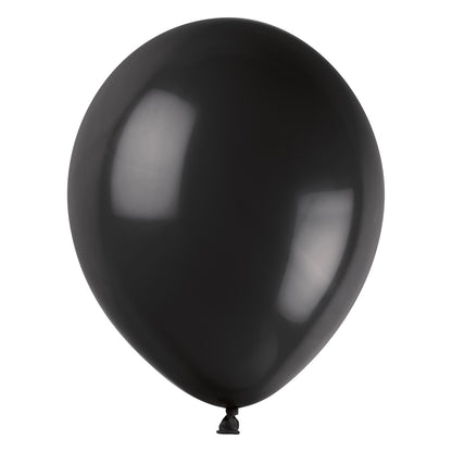 12in Packaged Premium Latex Balloons 50ct - Black