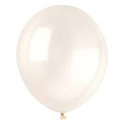 12in Packaged Premium Latex Balloons 50ct - Crystal Clear