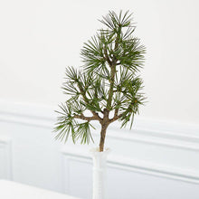 18" Weatherproof Artificial Ming Pine Stem