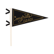 Congrats Grad Felt Pennant Banner