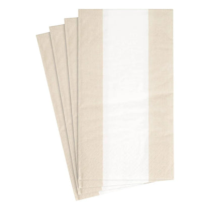 Natural Stripe Premium Guest Towels 15ct