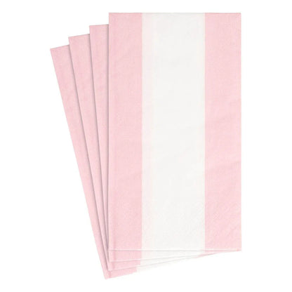 Petal Pink Stripe Premium Guest Towels 15ct