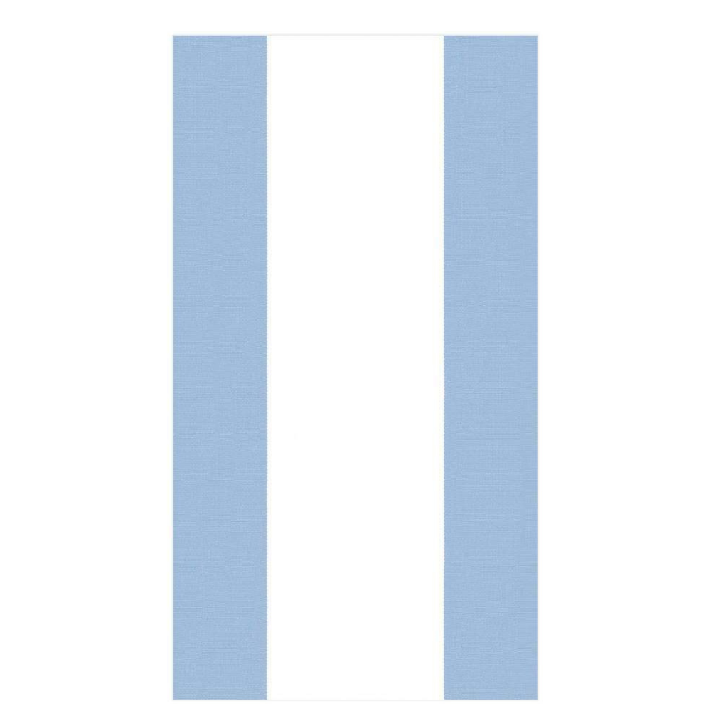 Light Blue Stripe Premium Guest Towels - Thumbnail 2