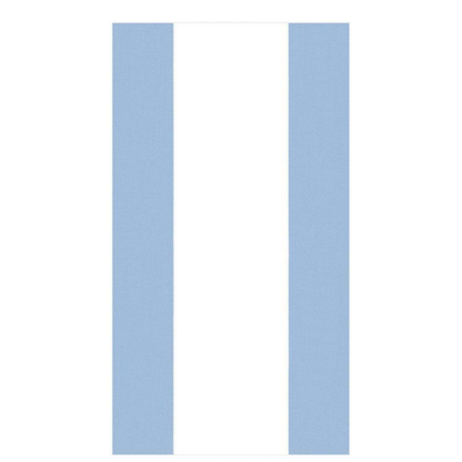 Light Blue Stripe Premium Guest Towels 15ct