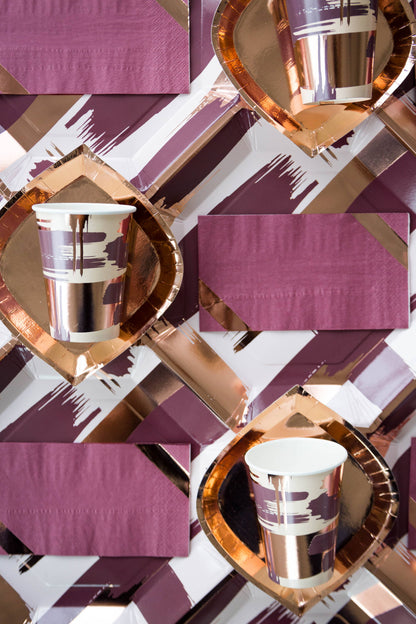 Mauve-elous 12 oz Cups - 8 Pk.