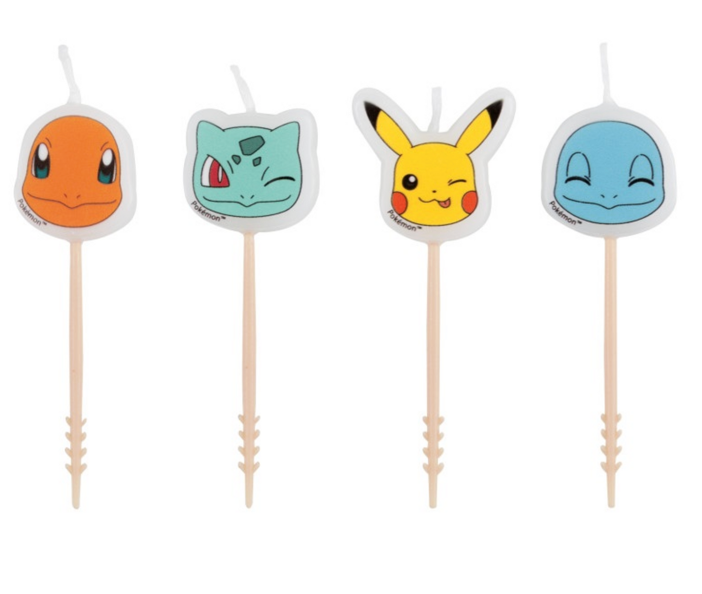 Pokémon Pick Birthday Candles 4ct