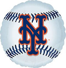 New York Mets 18in Mylar Balloon