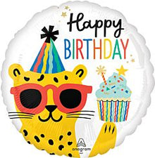 Party Animal 18in Mylar Balloon