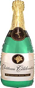 Champagne Bottle 36in SuperShape Balloon