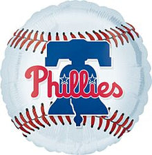Philadelphia Phillies 18in Mylar Balloon