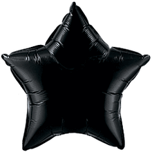 Black Star 18in Solid Mylar