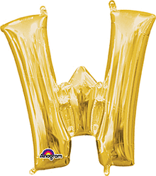 34in Letter Balloon: W