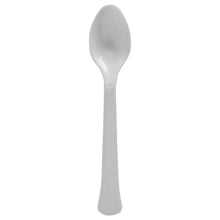 Silver Premium Plastic Spoons 20ct