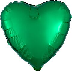 Green Heart Solid Mylar