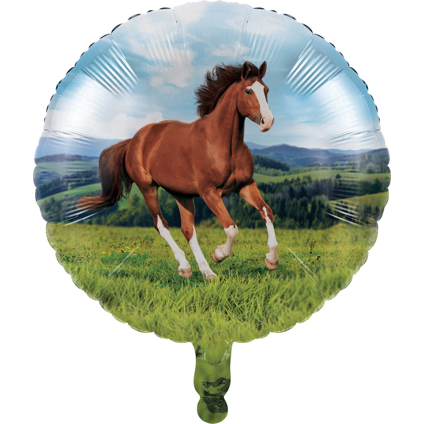 Horse & Pony 18in Mylar Balloon