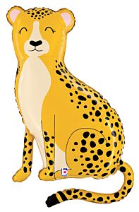 Jungle Cheetah 30in SuperShape Balloon
