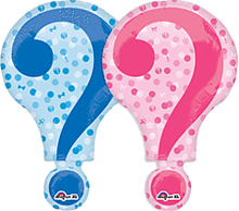 Gender Reveal Double-Sided 28in SuperShape Balloon