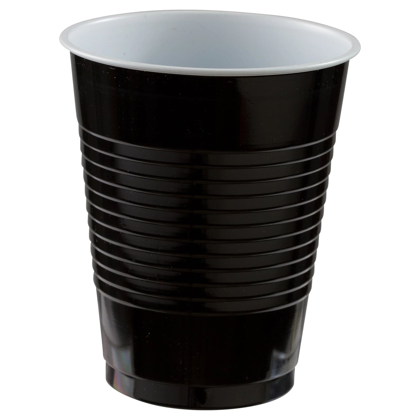 Black 16oz Plastic Cups 50ct