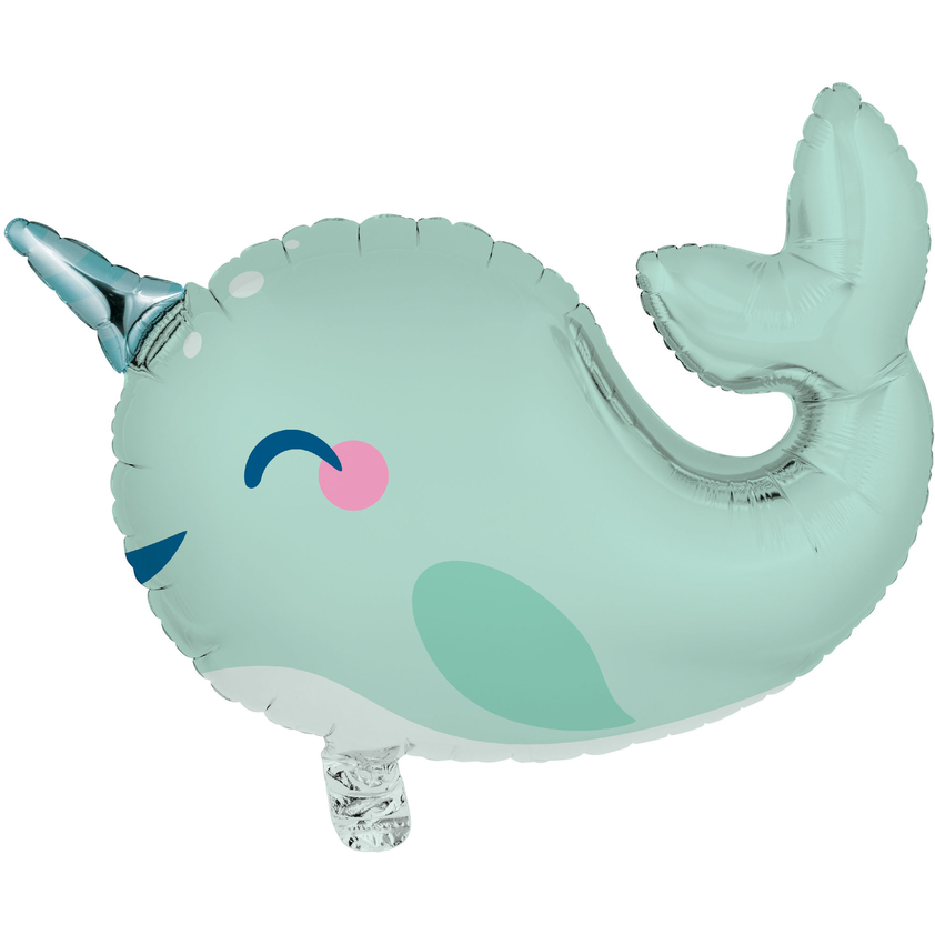 Narwhal Junior SuperShape Balloon