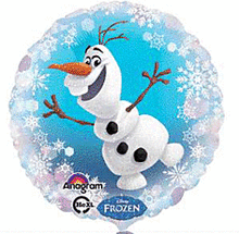 Frozen Olaf 18in Mylar Balloon
