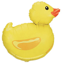 Rubber Ducky 24in SuperShape Balloon