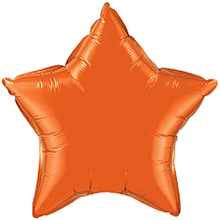 Orange Star 18in Solid Mylar