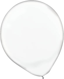12in Helium Inflated Latex Balloon - Clear