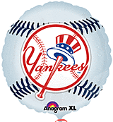 New York Yankees 18in Mylar Balloon