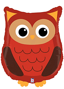 Woodland Owl 26in SuperShape Balloon