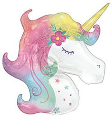 Enchanted Unicorn 33in SuperShape Balloon