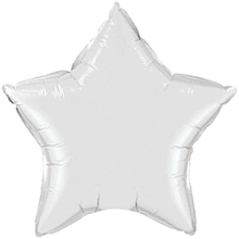 White Star 18in Solid Mylar