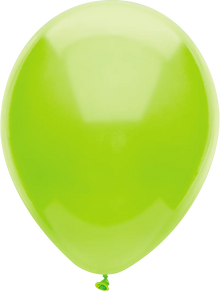 12in Helium Inflated Latex Balloon - Chartreuse