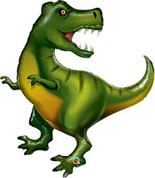 Tyrannosaurus Rex Dinosaur 36in SuperShape Balloon