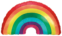 Rainbow 32in SuperShape Balloon