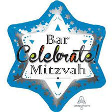 Celebrate Bar Mitzvah 21" Junior Shape