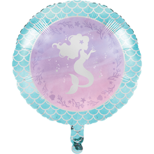 Shimmering Mermaid 18in Mylar Balloon