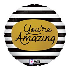 You're Amazing 18in Mylar Balloon