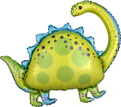 Dinosaur Brontosaurus 32in SuperShape Balloon