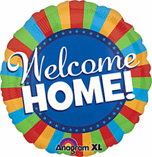 Welcome Home Blitz 32in SuperShape Balloon