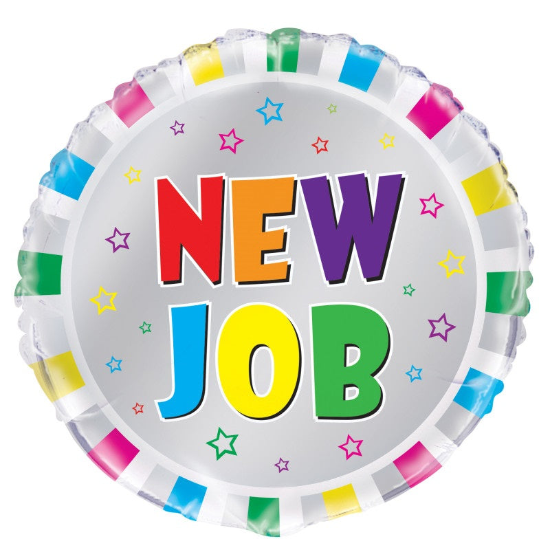 New Job 18in Mylar Balloon