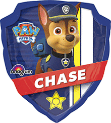 Paw Patrol Double-Sided Chase/Marshall 27in SuperShape Balloon