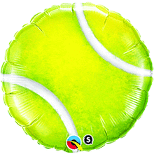 Tennis Ball 18in Mylar Balloon