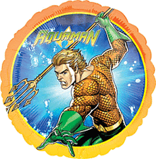 Aquaman 18in Mylar Balloon