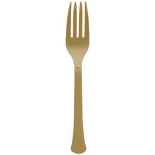 Gold Premium Plastic Forks 20ct