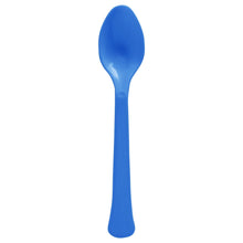 Royal Blue Premium Plastic Spoons 20ct