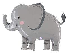 Jungle Elephant 33in SuperShape Balloon