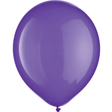 12in Helium Inflated Latex Balloon - Purple