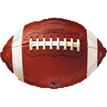 Football General 18in Mylar Balloon