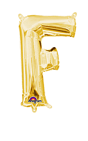 34in Letter Balloon: F